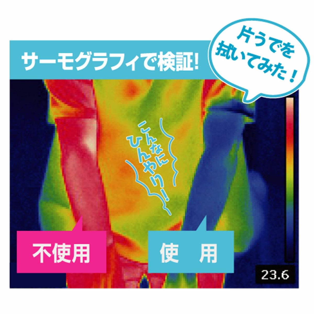 ふくだけシャワー検証